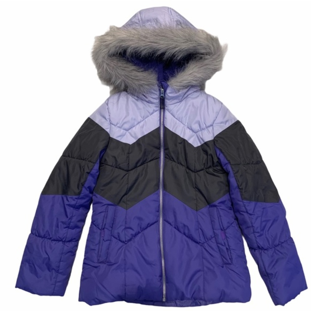 NORTHCREST Girls Lined Winter Coat Size XL